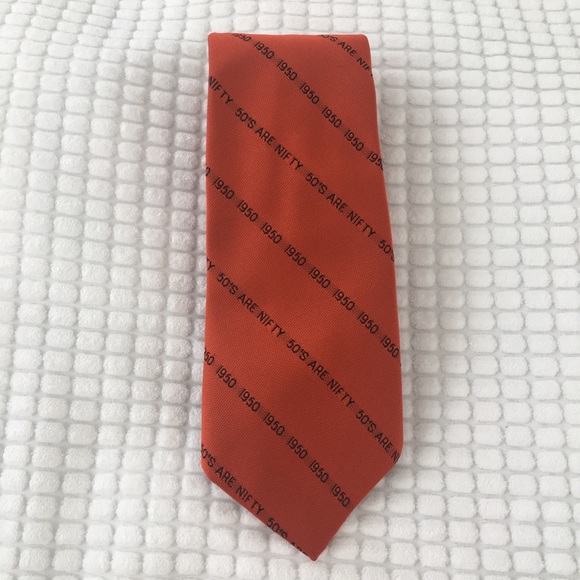 Vintage Princeton University 50’s Are Nifty Tie - Picture 2 of 6